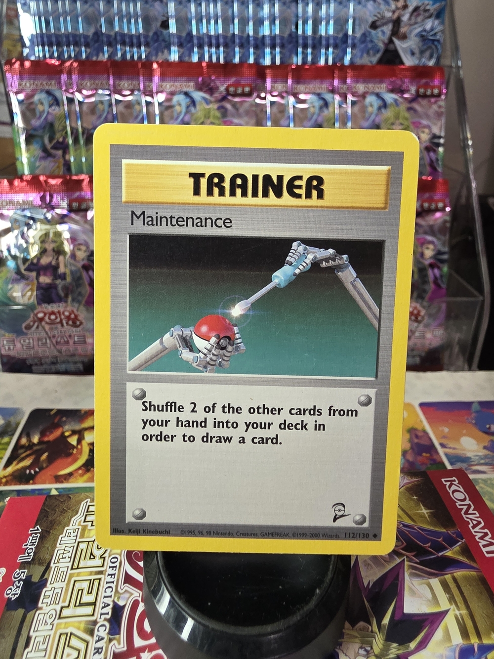 Pokémon Trainer Card - Maintenance (Yellow Border)